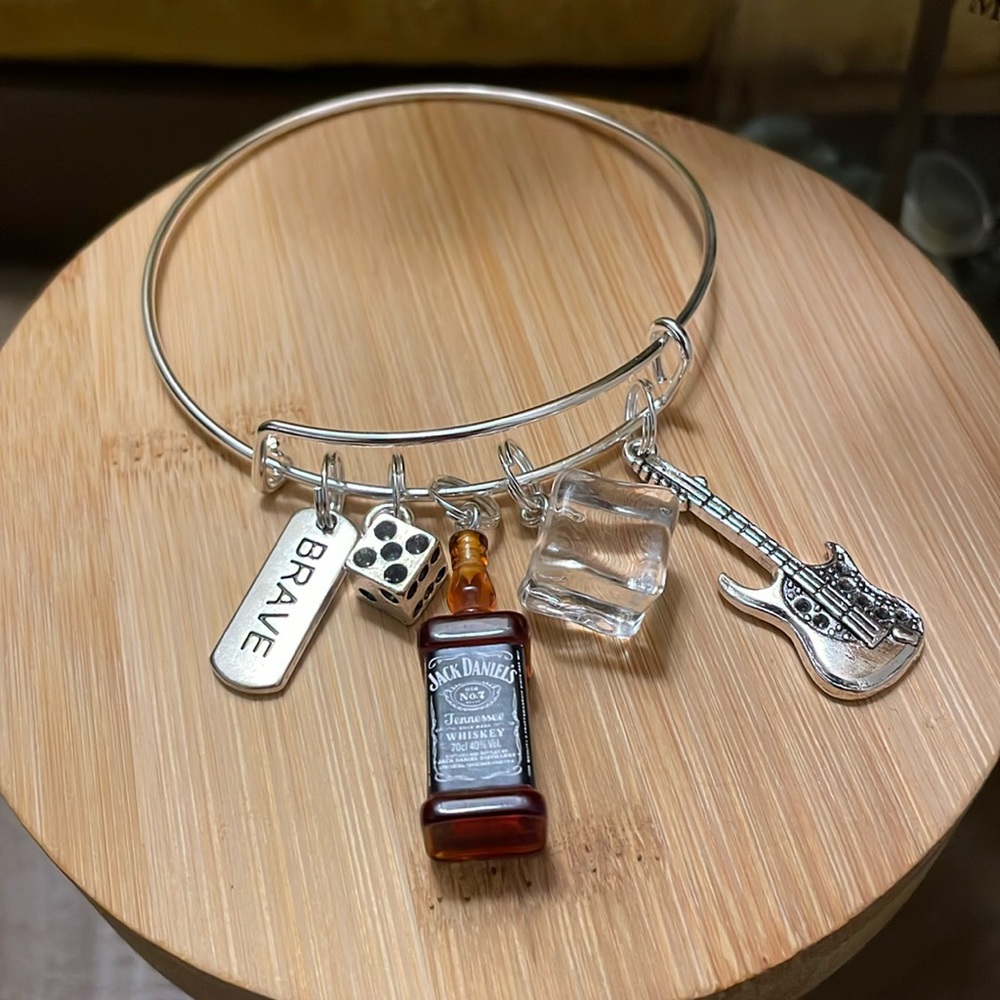 CMJ✨JACK DANIELS BANGLE (HANDMADE)